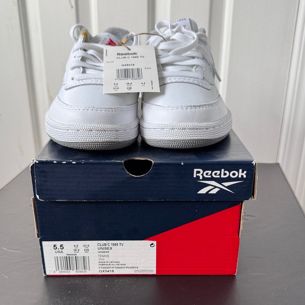 Reebok Club C 1985 TV size 5.5 unisex